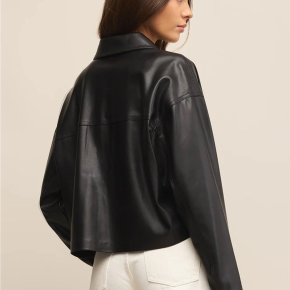 Black Leather Jacket - Picture 2 of 4